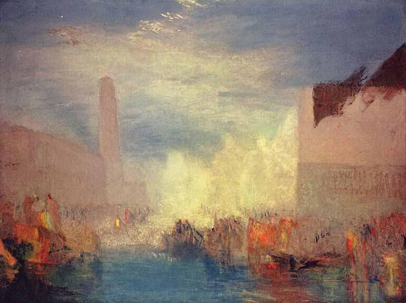 Joseph Mallord William Turner Venedig oil painting image